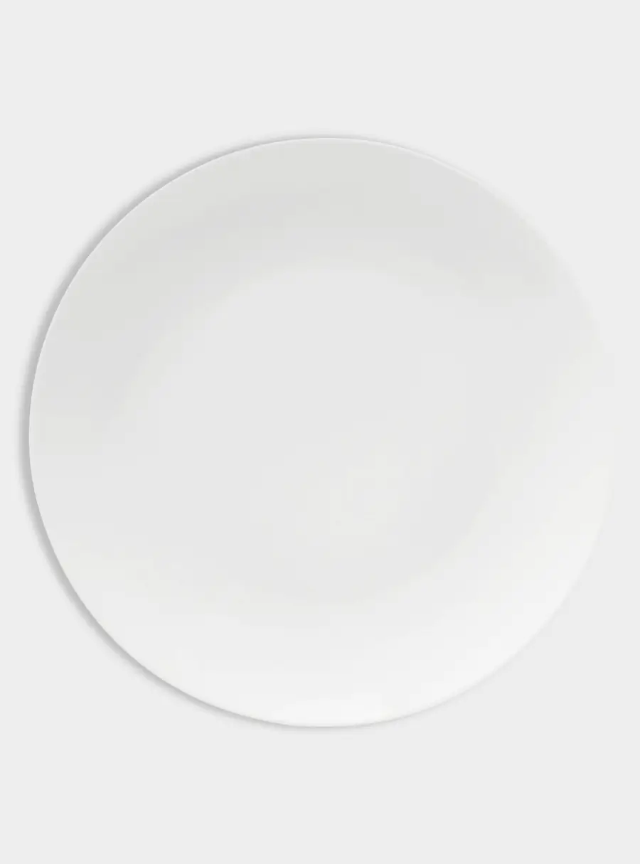 Тарелка обеденная, 27,5 см, фарфор P, белая, White Basics