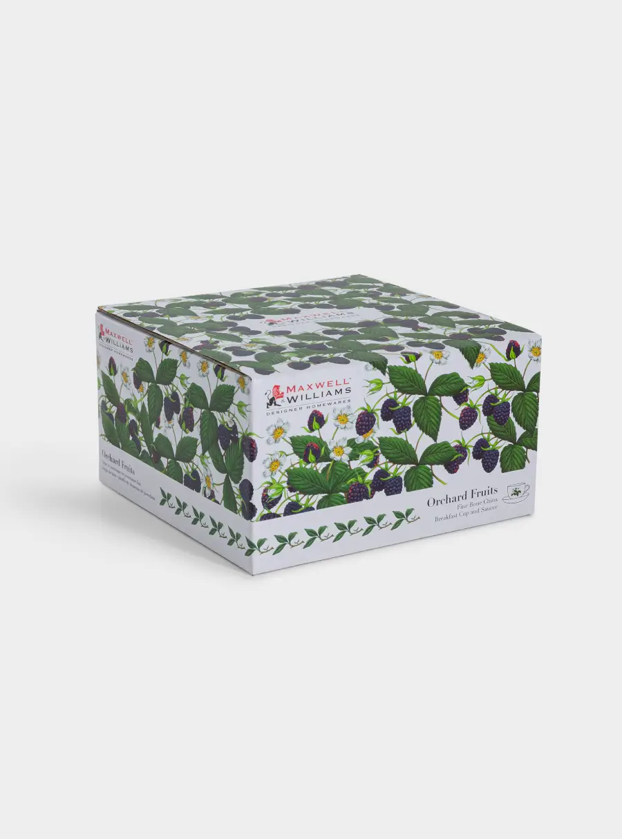 Пара чайная, 1 перс, 2 пр, 480 мл, фарфор F, белая, Ежевика,  Orchard Fruits, image-7