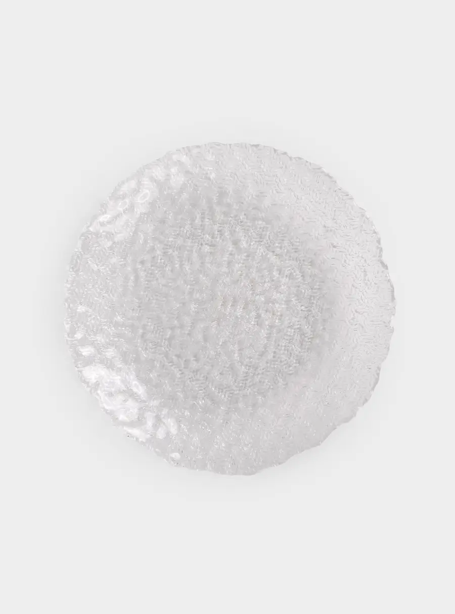 Тарелка закусочная, 20 см, стекло Р, Ripples ,image-0