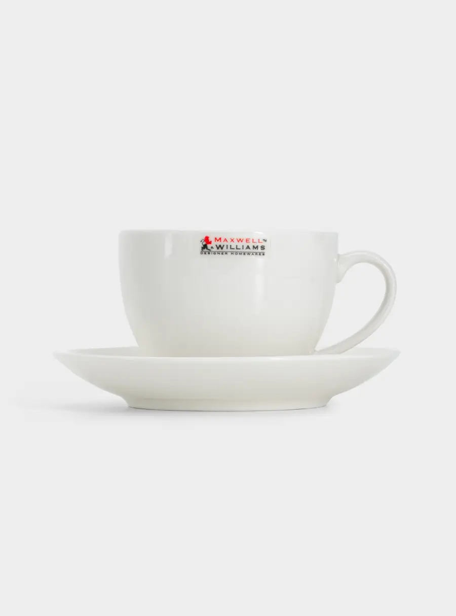 Пара чайная, 1 перс, 2 пр, 260 мл, фарфор P, белая, White Basics, image-5