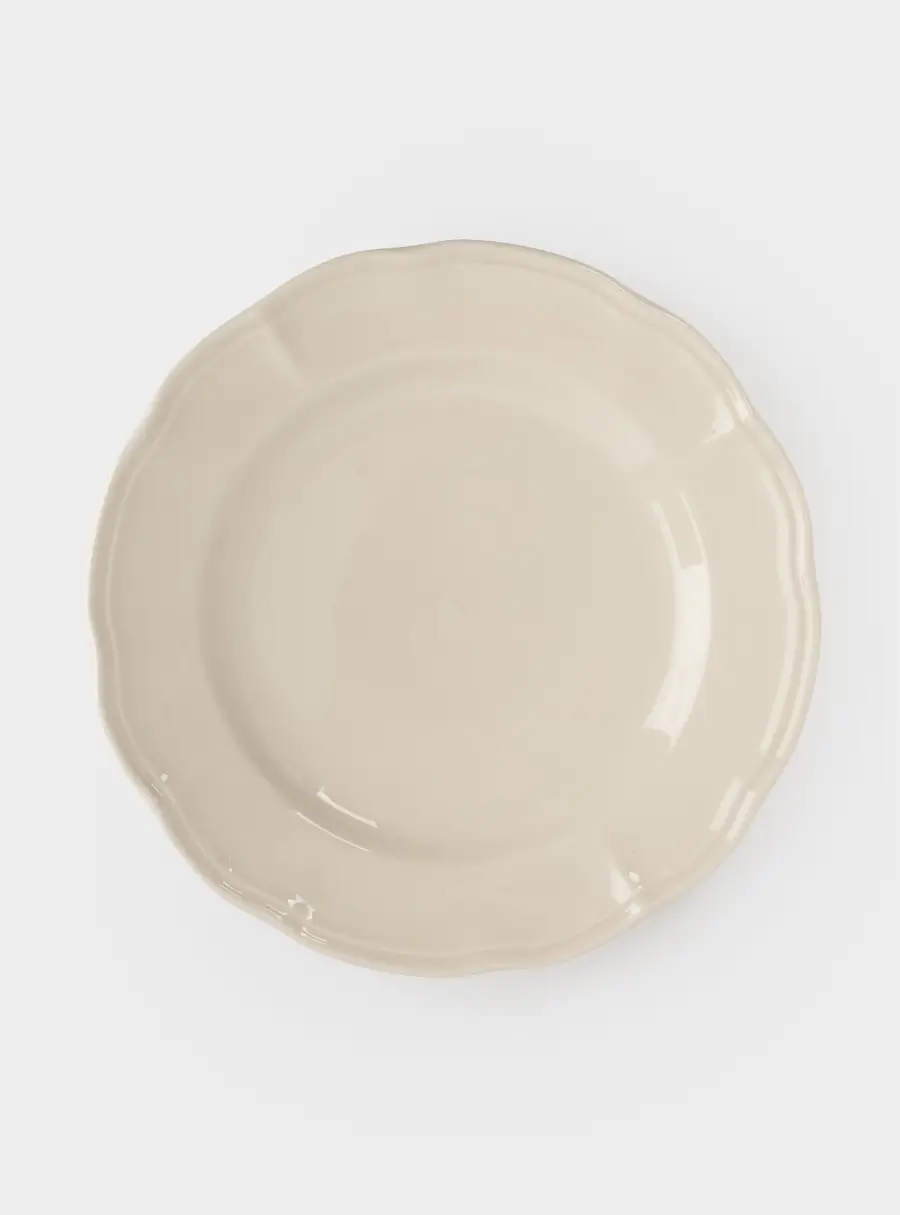 Тарелка закусочная, 21 см, фарфор P, молочная, Rustic ,image-3