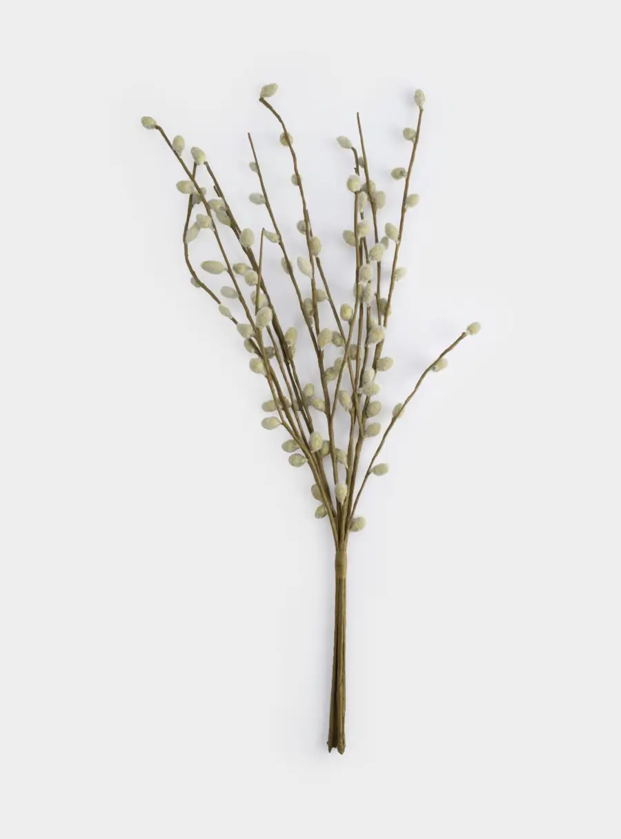 Ветка декоративная, 55 см, бумага, Верба, Interior Easter ,image-0