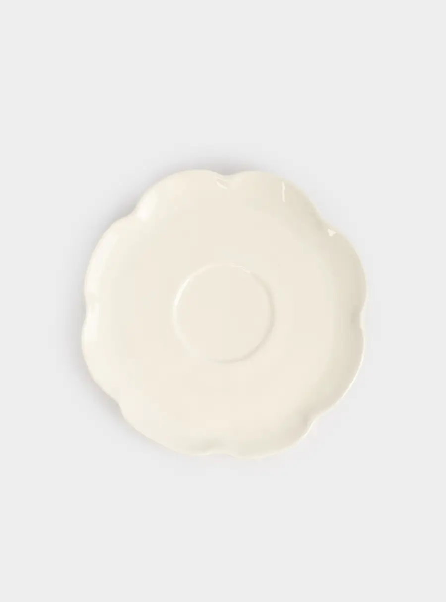 Пара чайная, 1 перс, 2 пр, 360 мл, керамика, молочная, Цветок, Gentle flower, image-5