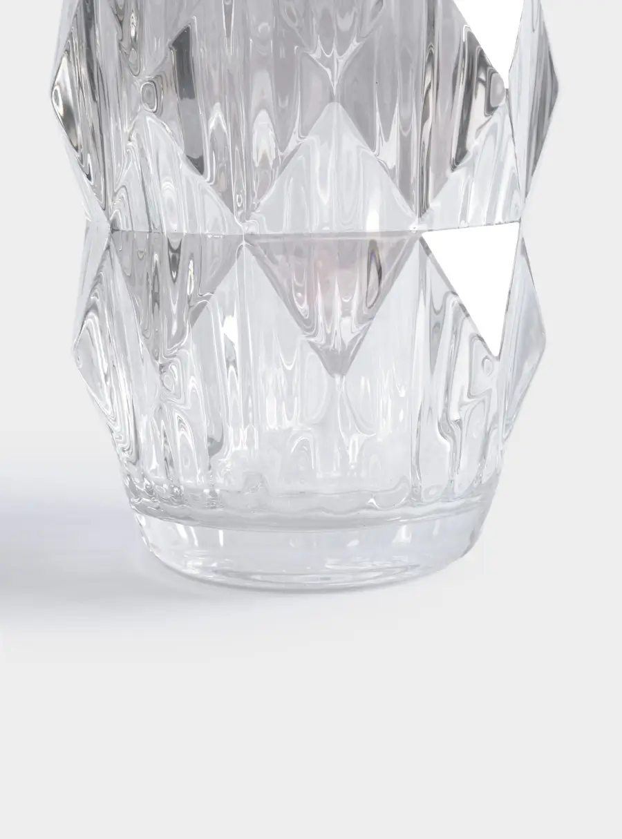 Ваза для цветов, 28 см, стекло, перламутр, Сanto, image-5