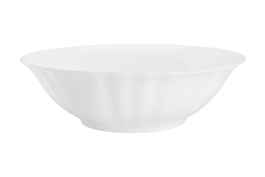Салатник, 23х6,5 см, 1,35 л, фарфор F, белый, Lotus white