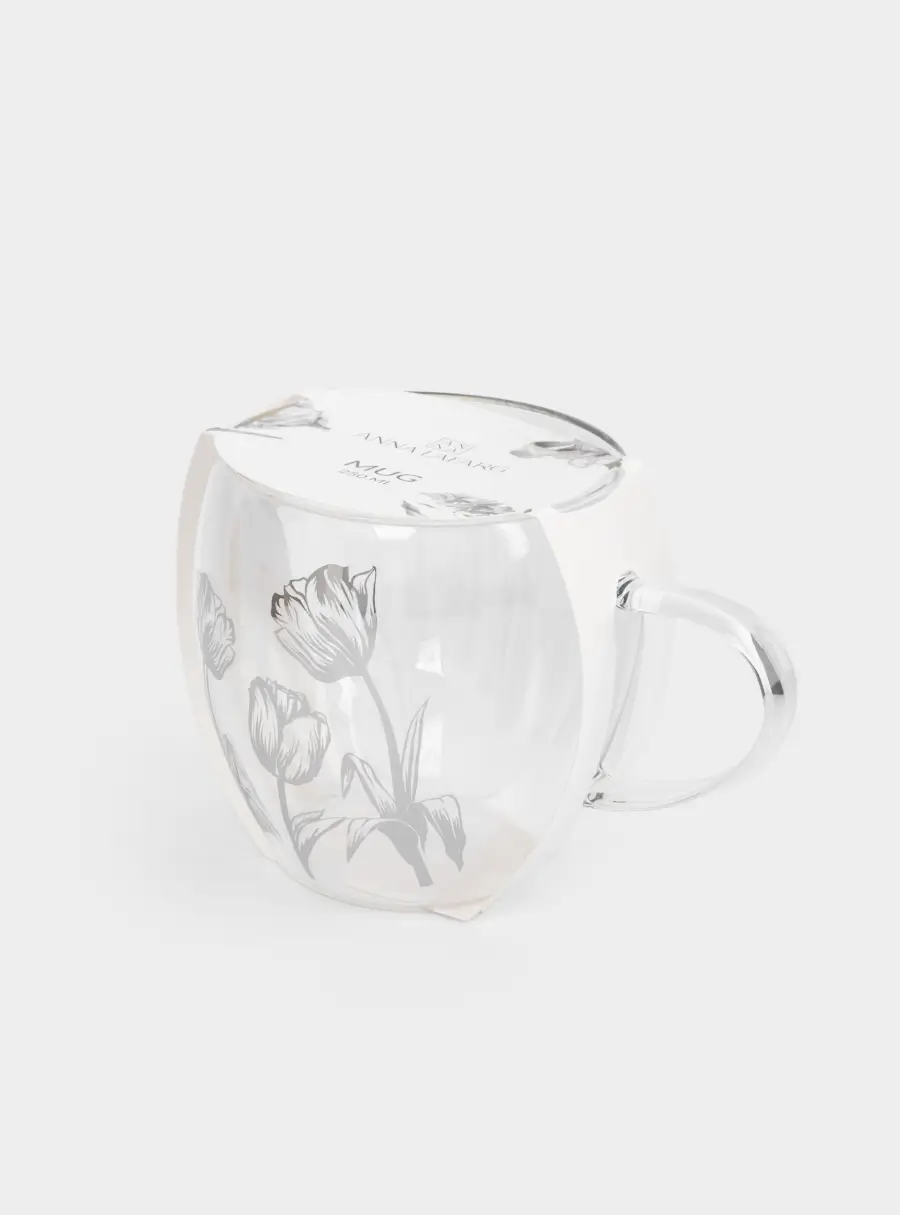 Кружка, 250 мл, стекло Б, Тюльпаны, Wind-deco, image-4