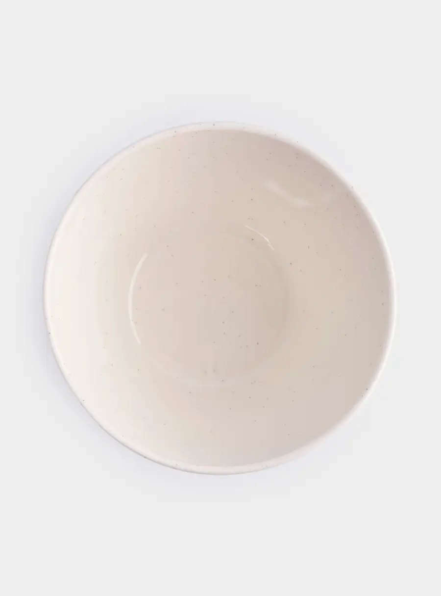 Салатник, 14х8 см, 730 мл, фарфор N, белый, в крапинку, Розмарин, Herbarium new, image-4