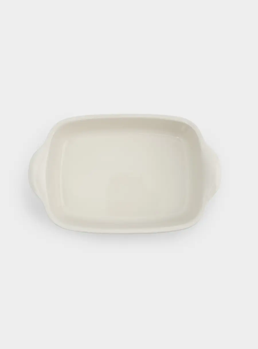 Форма для запекания, 25х19 см, керамика, прямоугольная, молочная, Baker ,image-2