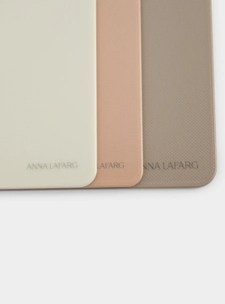 Набор досок разделочных, 3 шт, пластик, прямоугольный, цветной, Universal, image-4