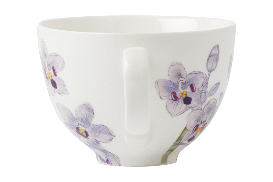 Чашка с блюдцем Орхидея лиловая, 0,24 л