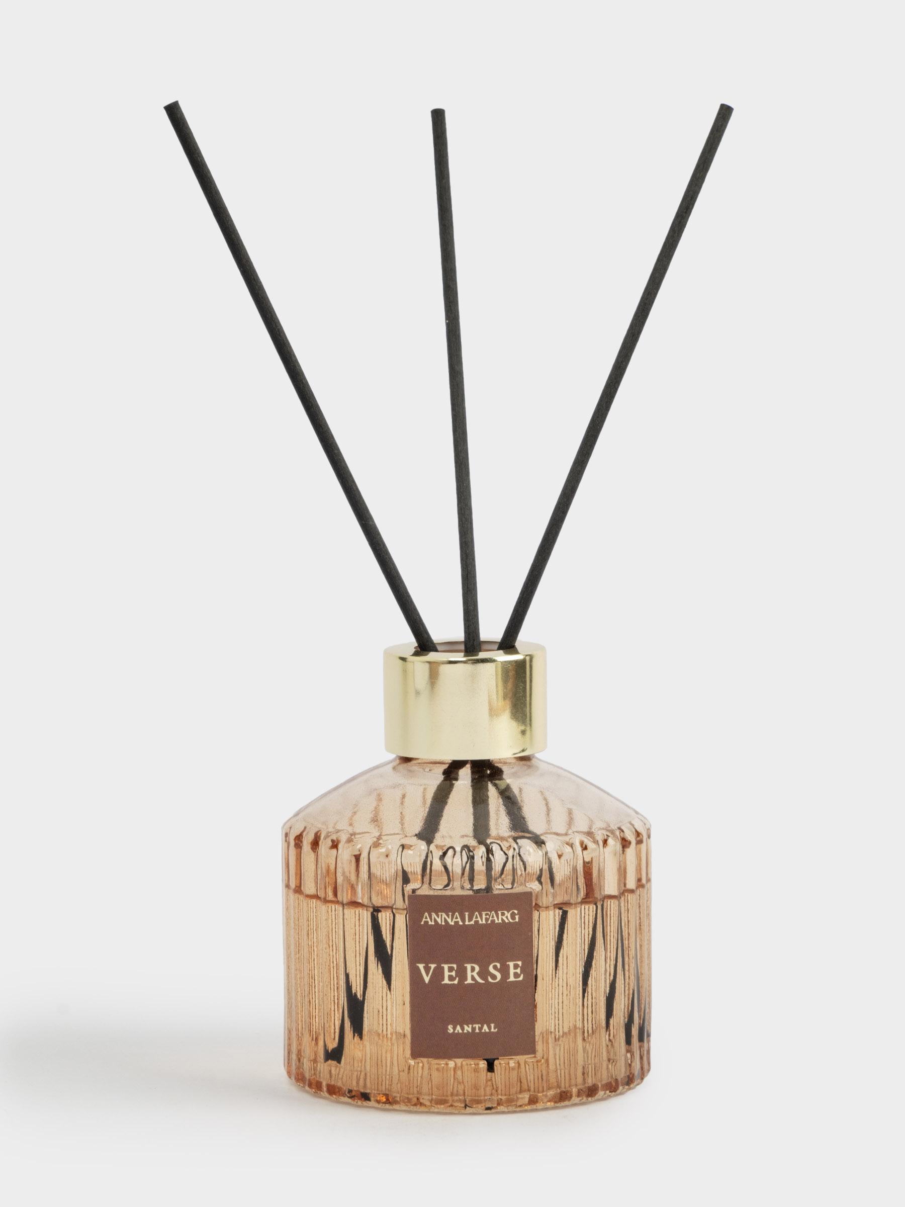 Ароматический диффузор, 80 мл, коричневый, Santal, Verse, image-0