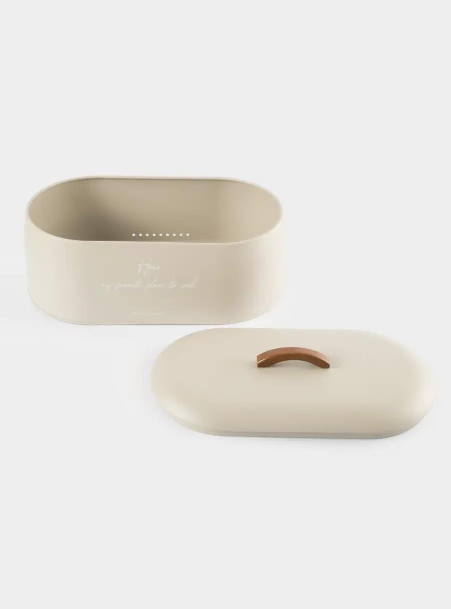 Хлебница, 36х16х20 см, металл/дерево, овальная, бежевая, Retro, image-7