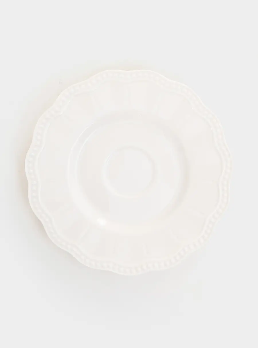 Чашка с блюдцем, 250 мл, белая, Elite ,image-3