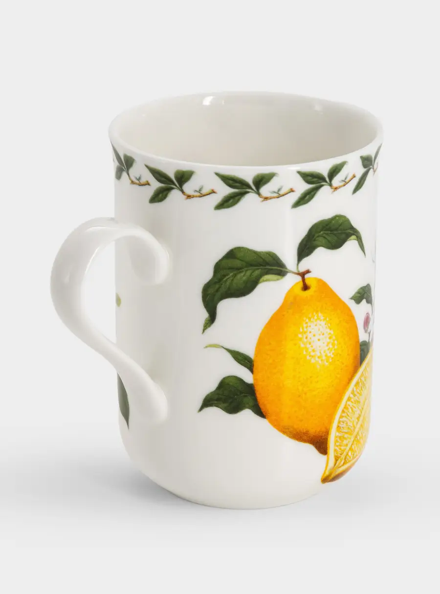 Кружка, 300 мл, фарфор F, белая, Лимон, Orchard Fruits ,image-2
