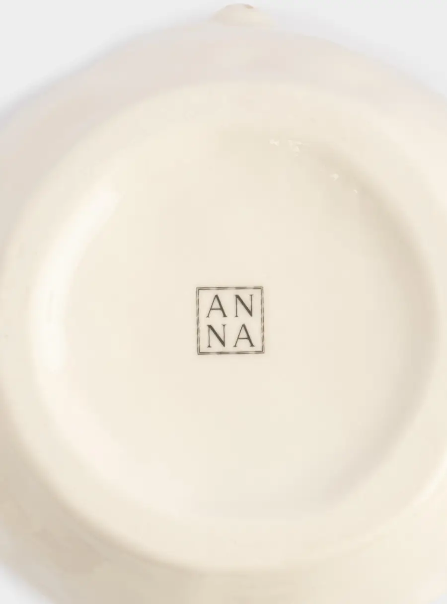 Емкость для хранения, 19 см, фарфор P, бело-голубая, Снеговик, Snowfall ,image-3