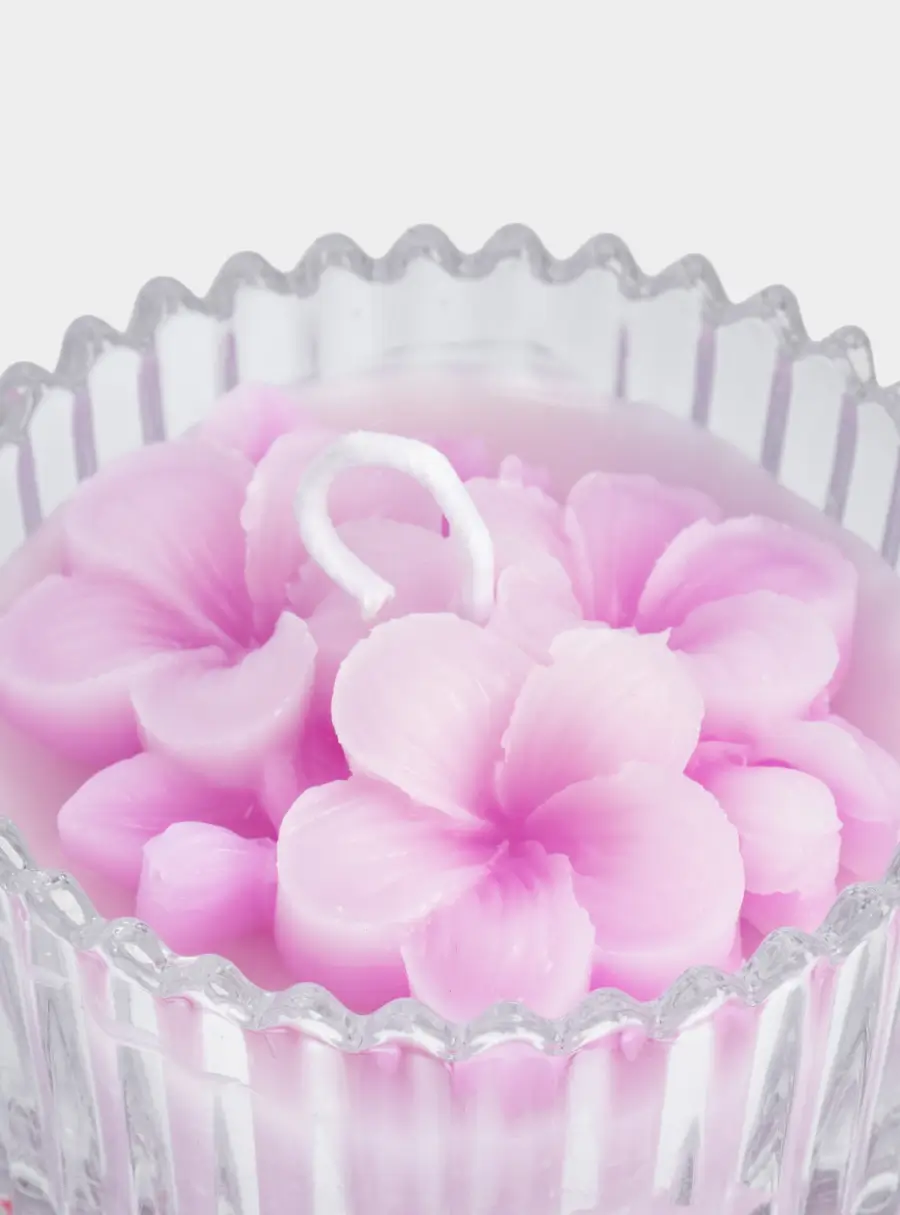 Свеча ароматическая, в подсвечнике, с крышкой, 7x10 см, Freesia, Saltaire ,image-2