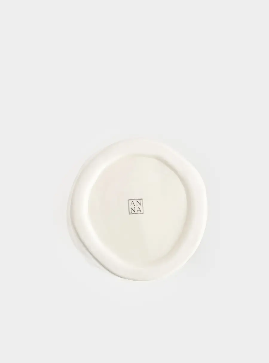 Ваза для цветов, 28 см, керамика, молочная, Мятый эффект, Barkhan, image-5