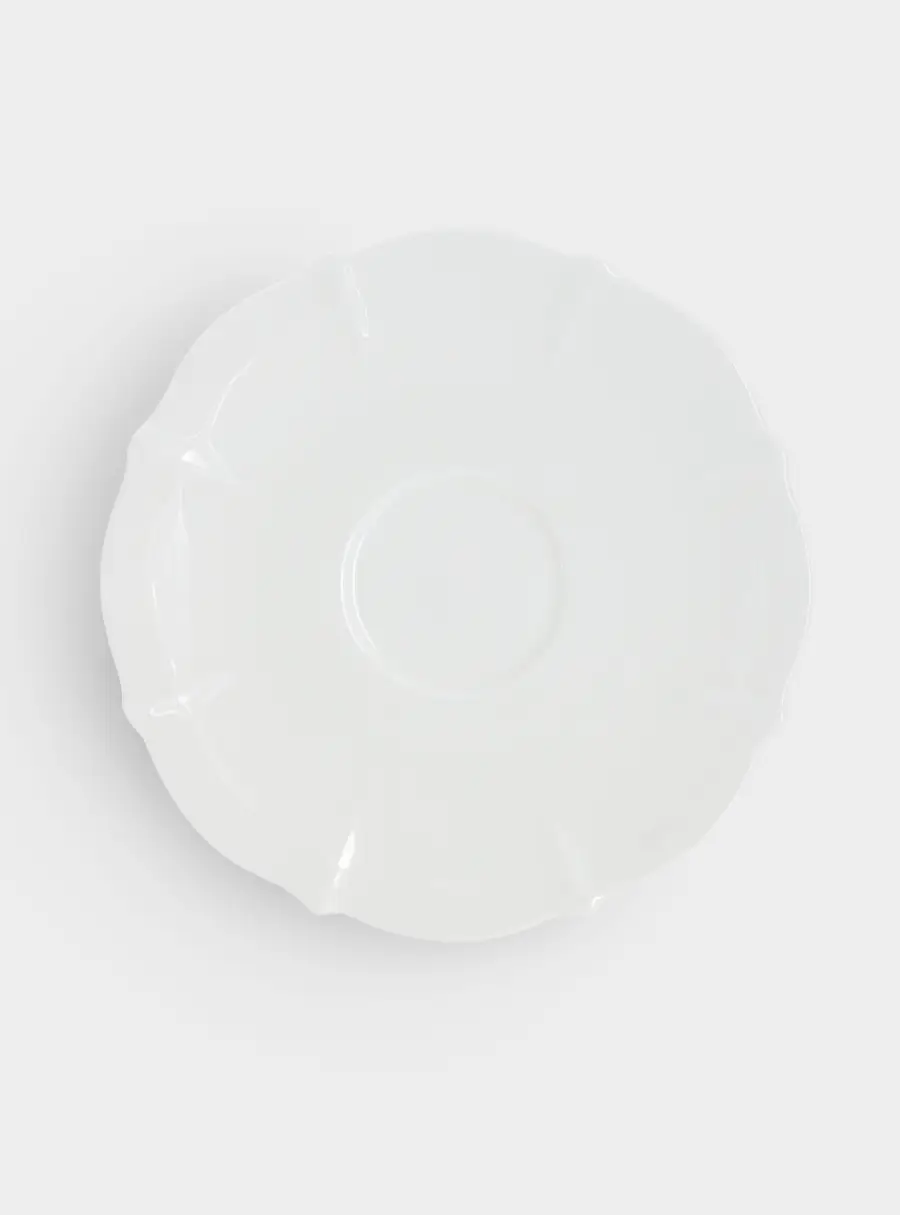 Пара чайная, 1 перс, 2 пр, 250 мл, фарфор F, белая, Lotus white ,image-2