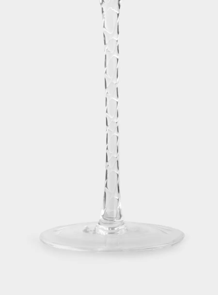 Бокал для вина, 580 мл, 2 шт, стекло, с серебристым кантом, Rhapsody, image-5