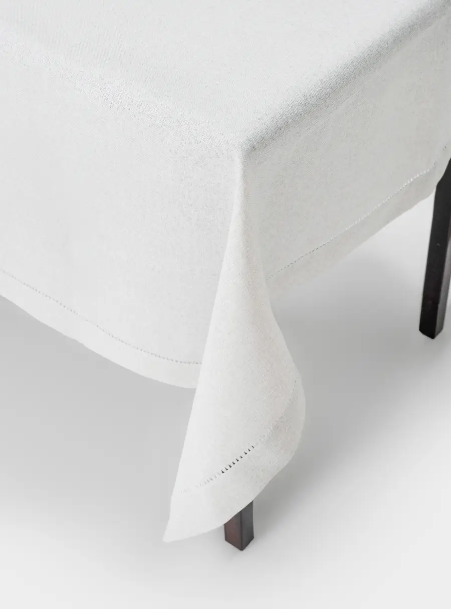 Скатерть, 170х250 см, полиэстер, серая, Cord ,image-3