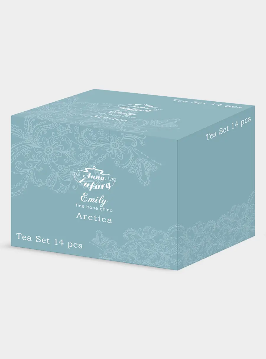 Чайный набор, 6 перс, 14 пр, Арктика, image-4