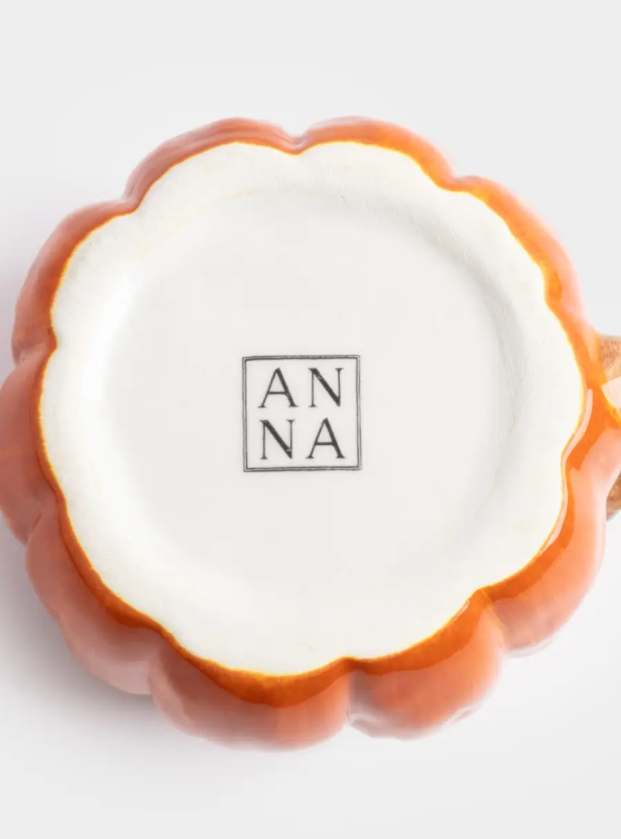 Кружка, 340 мл, керамика, оранжевая, Тыква, Bright pumpkin, image-4