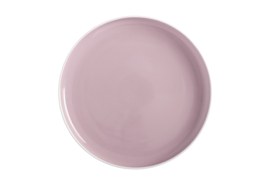 Тарелка закусочная Оттенки розовая, 20 см