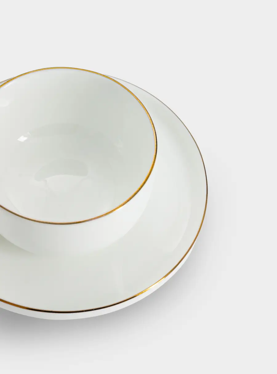 Чашка с блюдцем, 100 мл, Кашемир Gold, image-4
