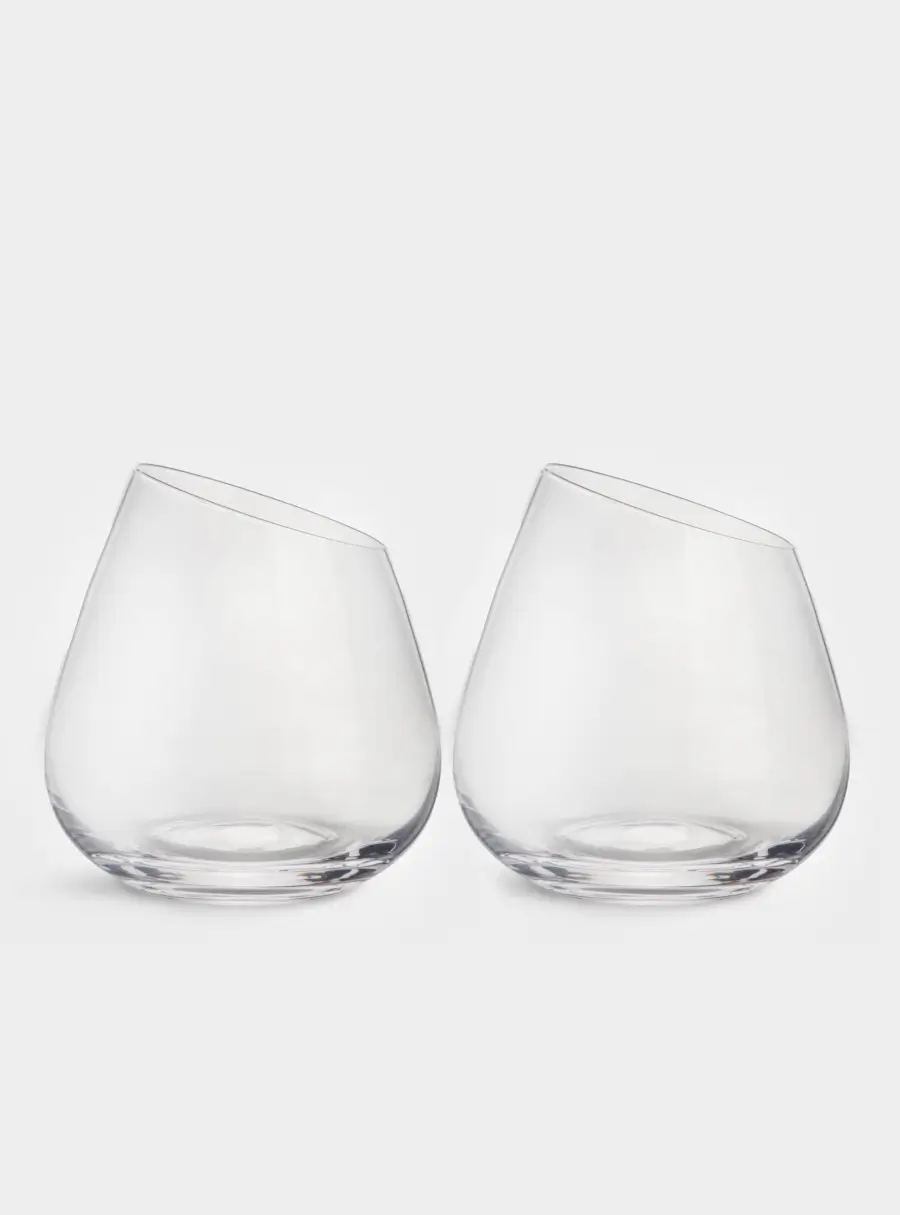 Стакан, 9 см, 350 мл, 2 шт, кристальное стекло, Violoncello ,image-0