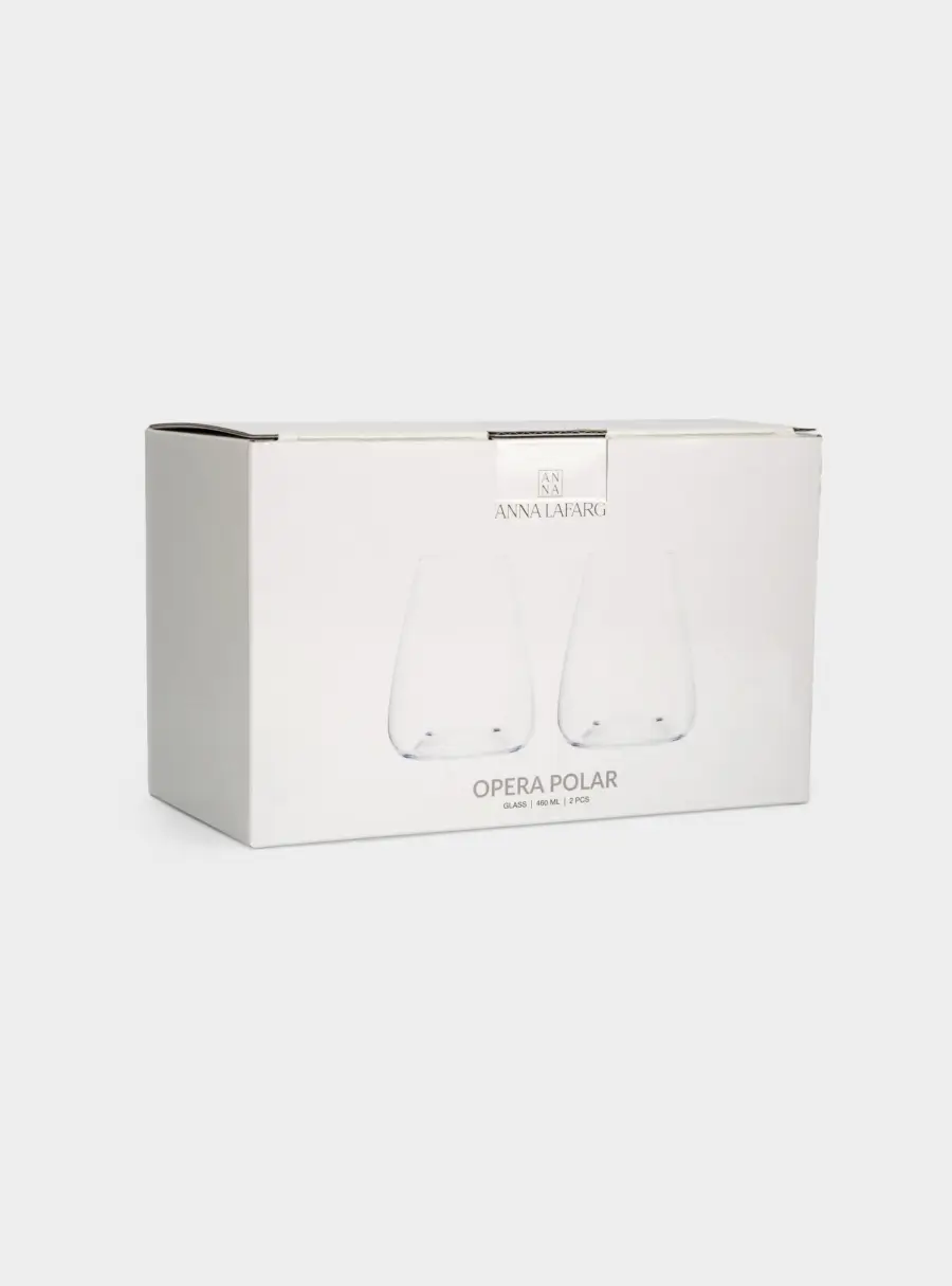 Стакан, 11 см, 460 мл, 2 шт, кристальное стекло, перламутр, Opera polar, image-5