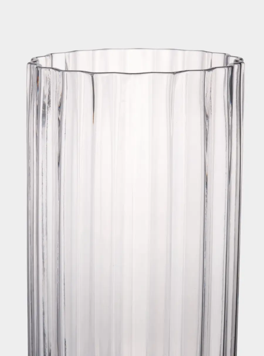 Ваза для цветов, 30 см, стекло, Lyric ,image-2