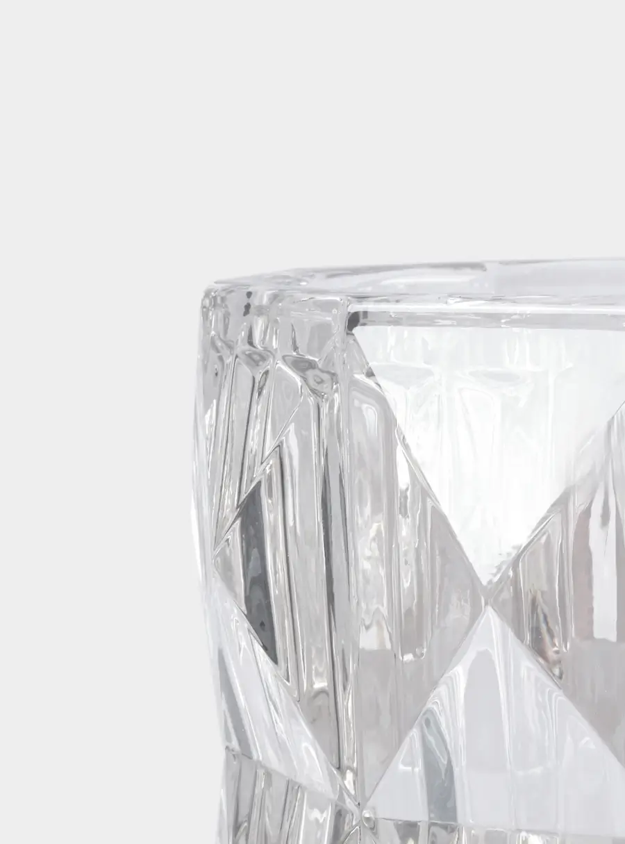 Ваза для цветов, 28 см, стекло, перламутр, Сanto ,image-1