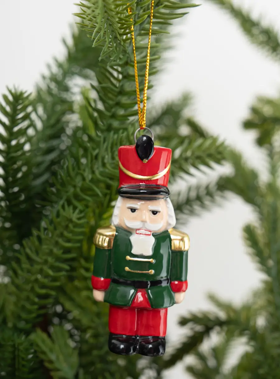 Игрушка елочная, 8 см, керамика D, Щелкунчик, Nutcracker, image-6