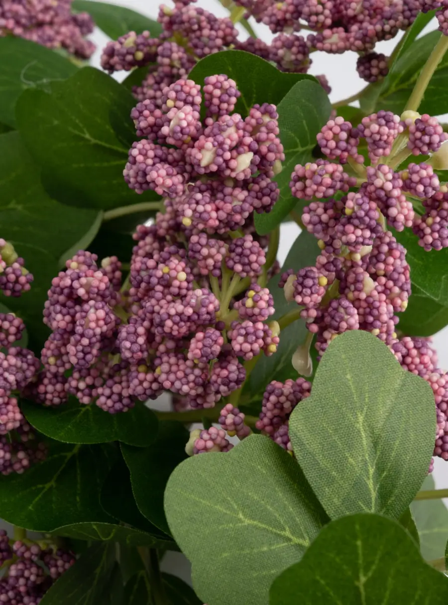 Ветка декоративная, 80 см, полиэтилен/металл, Розовый цветок, Interior spring ,image-2