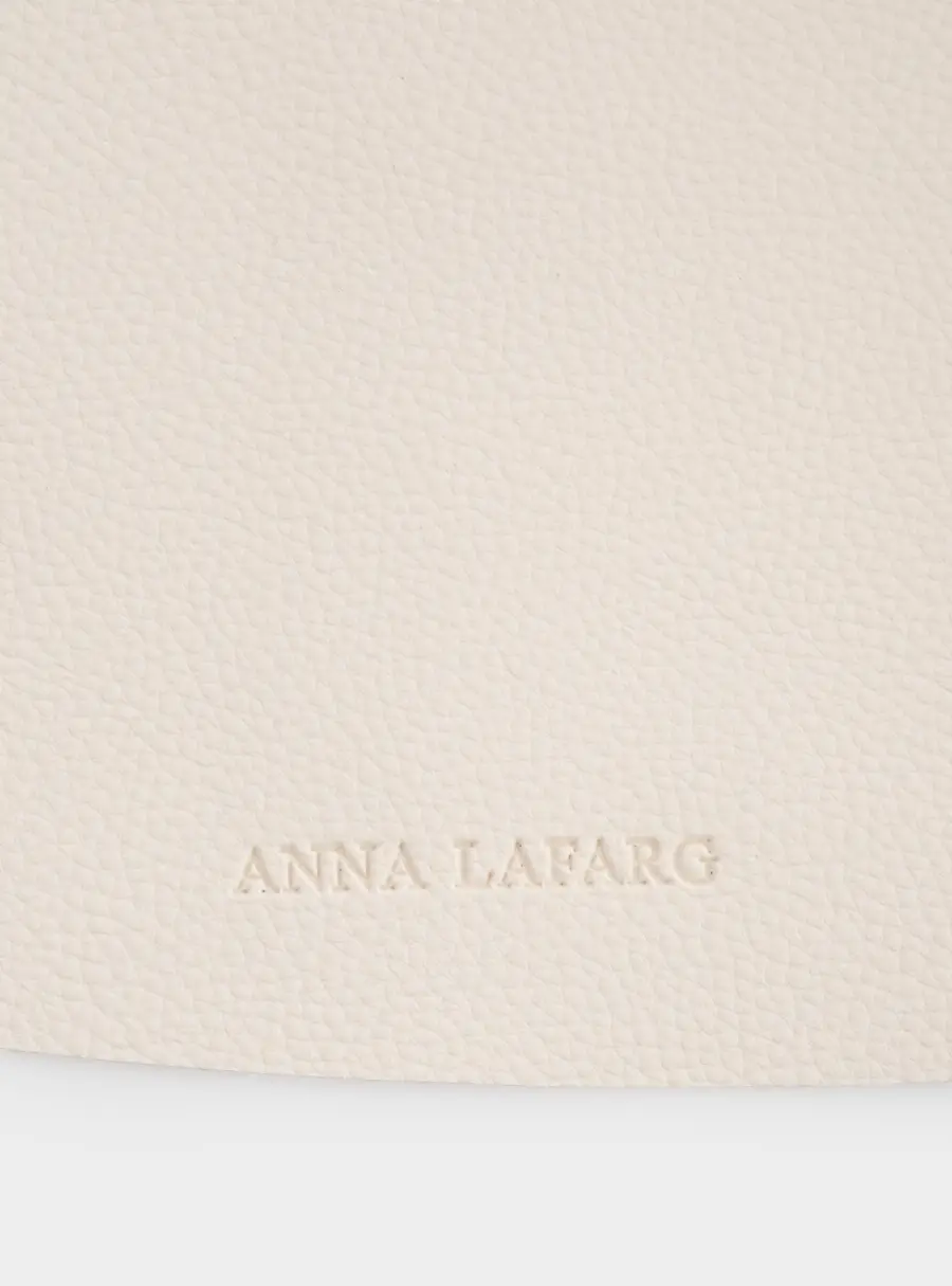 Салфетка под приборы, 37х45 см, ПВХ, фигурная, молочная, Rock ,image-3