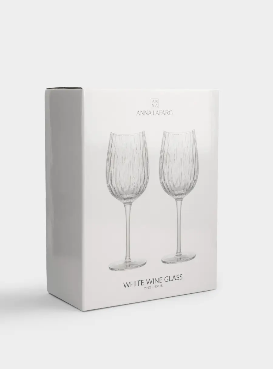 Бокал для белого вина, 400 мл, 2 шт, кристальное стекло, Violin, image-6