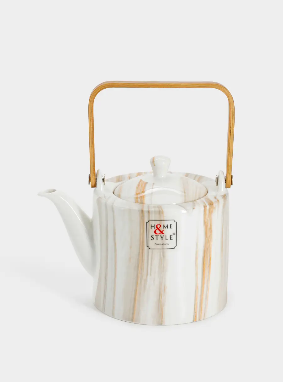 Чайник заварочный, 0,8 л, фарфор P, The Royal Marble, image-8