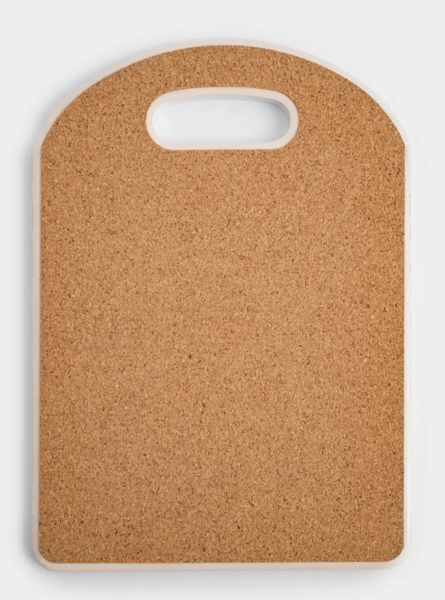 Подставка под горячее, 24х17 см, керамика/пробка, белая, Осенние цветы, Florance, image-5