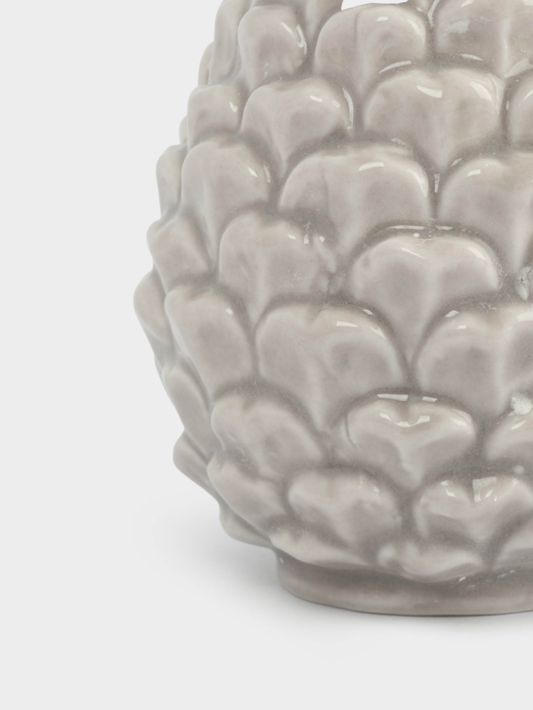 Емкость для соли или перца, 7 см, фарфор P, бежево-молочная, Шишка, Pinecone, image-2