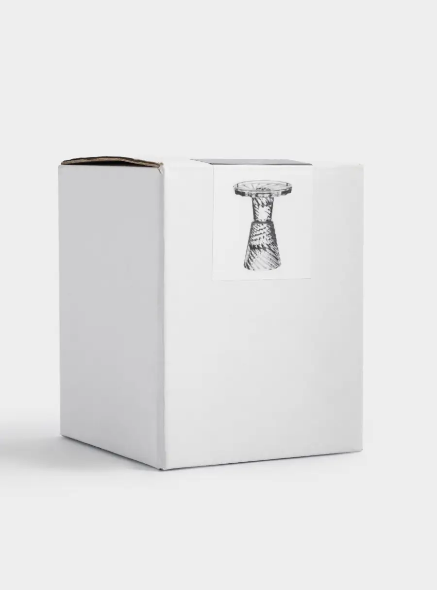 Подсвечник, 11 см, для одной свечи, на ножке, стекло, Lyric, image-5