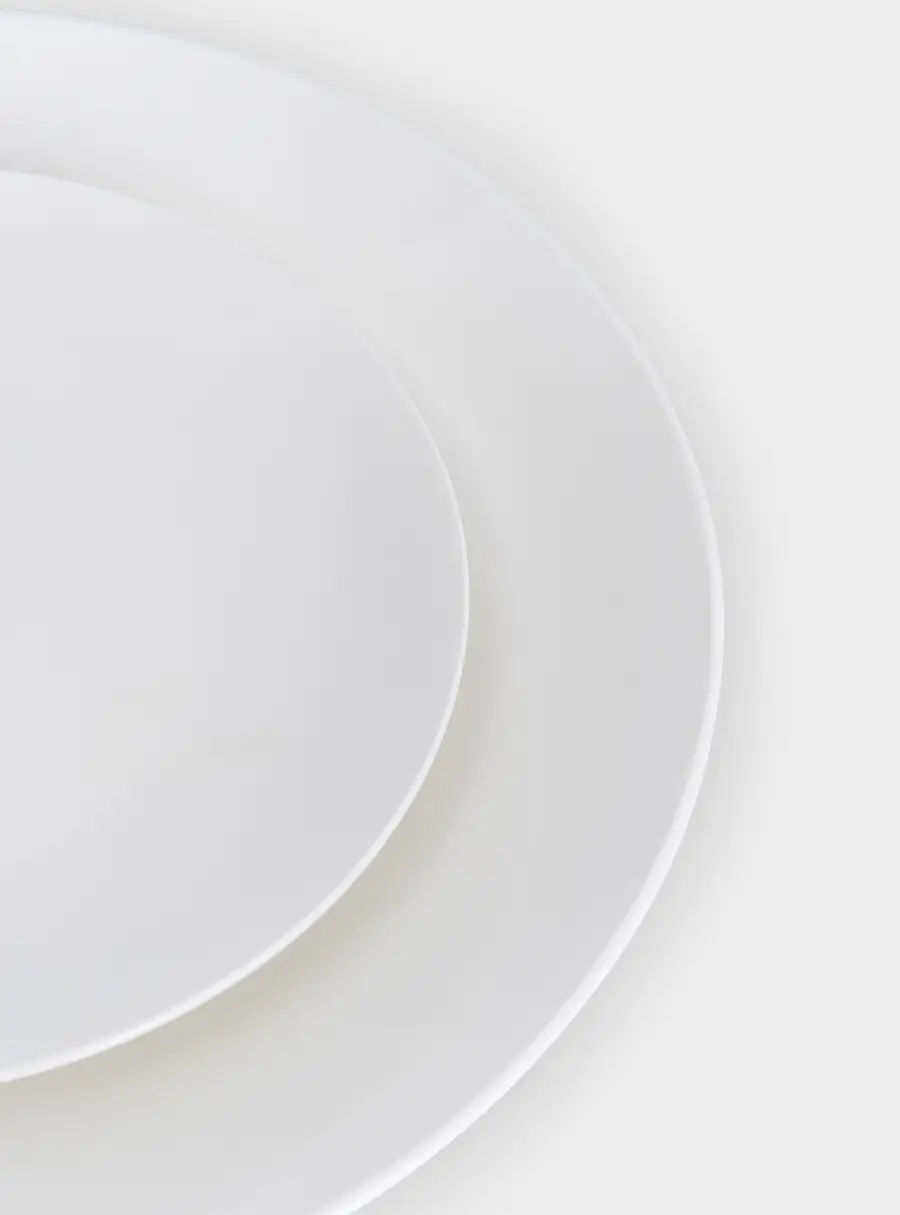 Сервиз обеденный, 4 перс, 16 пр, фарфор P, белый, White Basics ,image-1