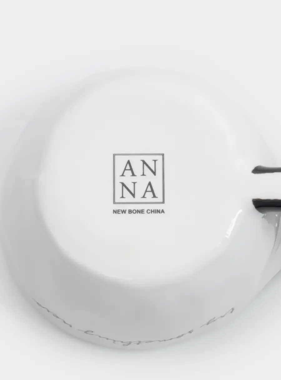 Кружка, 350 мл, фарфор N, бело-черная, Try something new, Eccentric, image-6