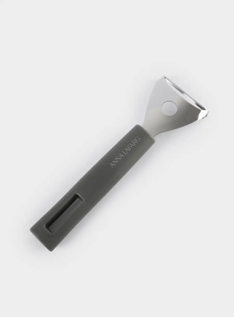 Овощечистка, 18 см, Т-образная, сталь/пластик, графитовая, Multi ,image-2