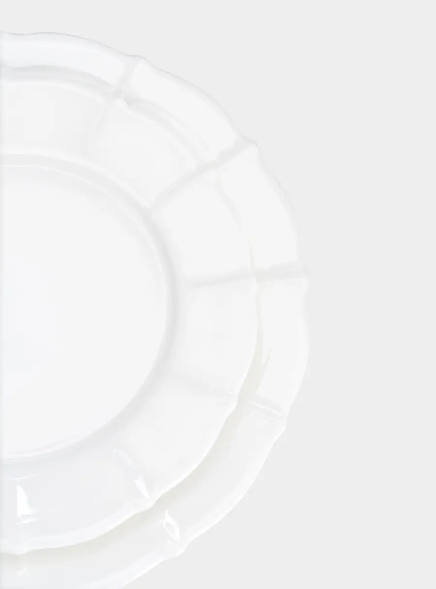 Сервиз обеденный, 6 перс, 21 пр, фарфор F, белый, Lotus white, image-8