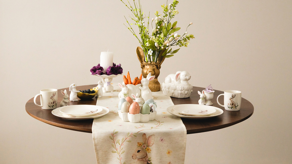 Золотая Пасха — сервировка