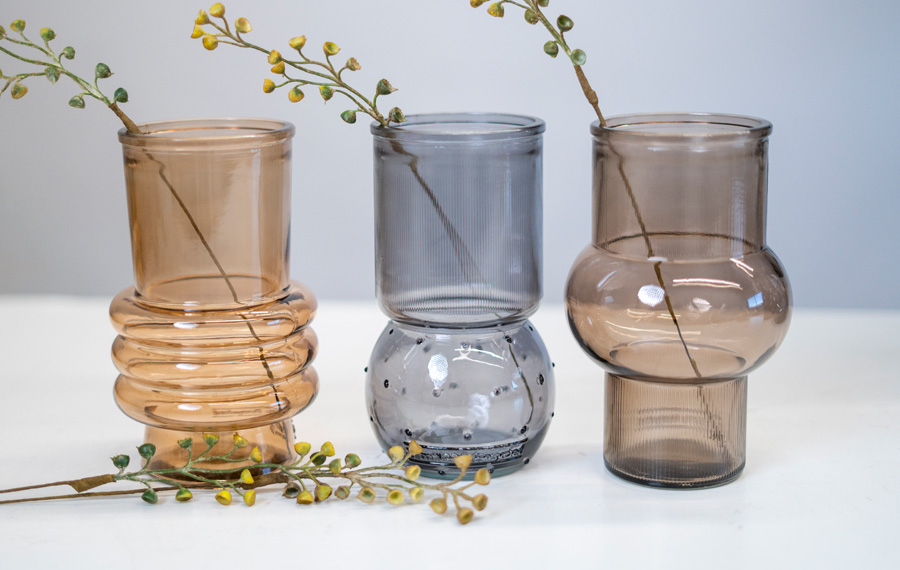 SAN MIGUEL. Коллекции стеклянных ваз для украшения интерьера