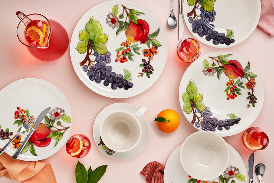 Home&Style. Коллекции керамической посуды Tutti Frutti