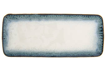 Блюдо прямоугольное Nuances, синее, 36х16 см