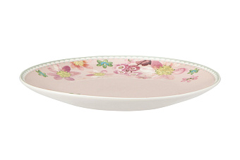 Тарелка закусочная Primula, розовая, 20 см