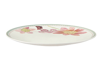 Тарелка обеденная Primula, розовая,  27см